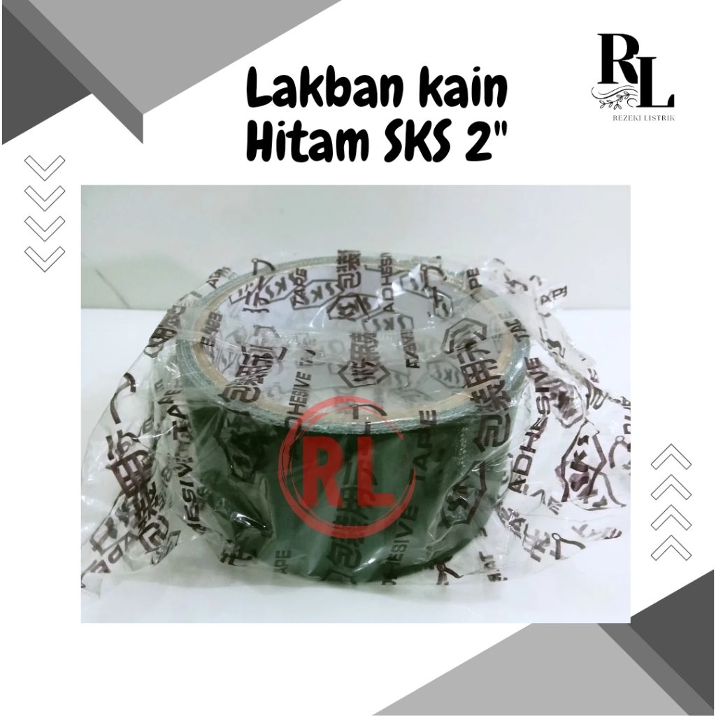 Lakban Kain Hitam, Lakban Kertas Nachi / Double Tape Hijau & Bening