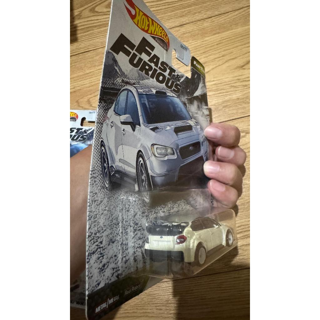 HOT WHEELS PREMIUM 2016 SUBARU WRX STI FAST N FURIOUS