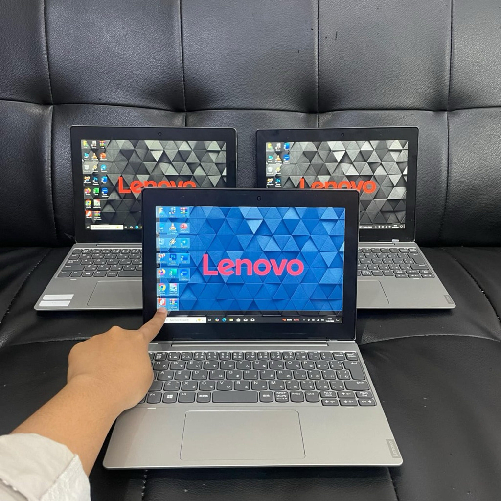READY STOCK BANYAKNb Lenovo Ideapad D330-10 || 81H3, Celeron N4000, 4/64+128Gb, #Touchscreen #2in1, 