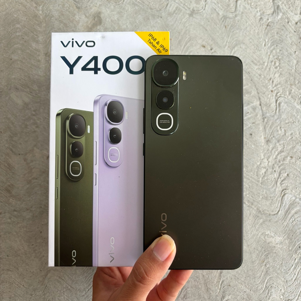 HP SECOND VIVO Y400 8/256 8GB 256GB IP68 IP69 ORIGINAL RESMI