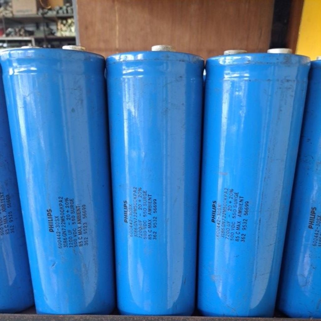 Elko Chas Magnet Speaker 7200uf 500v Original Philips