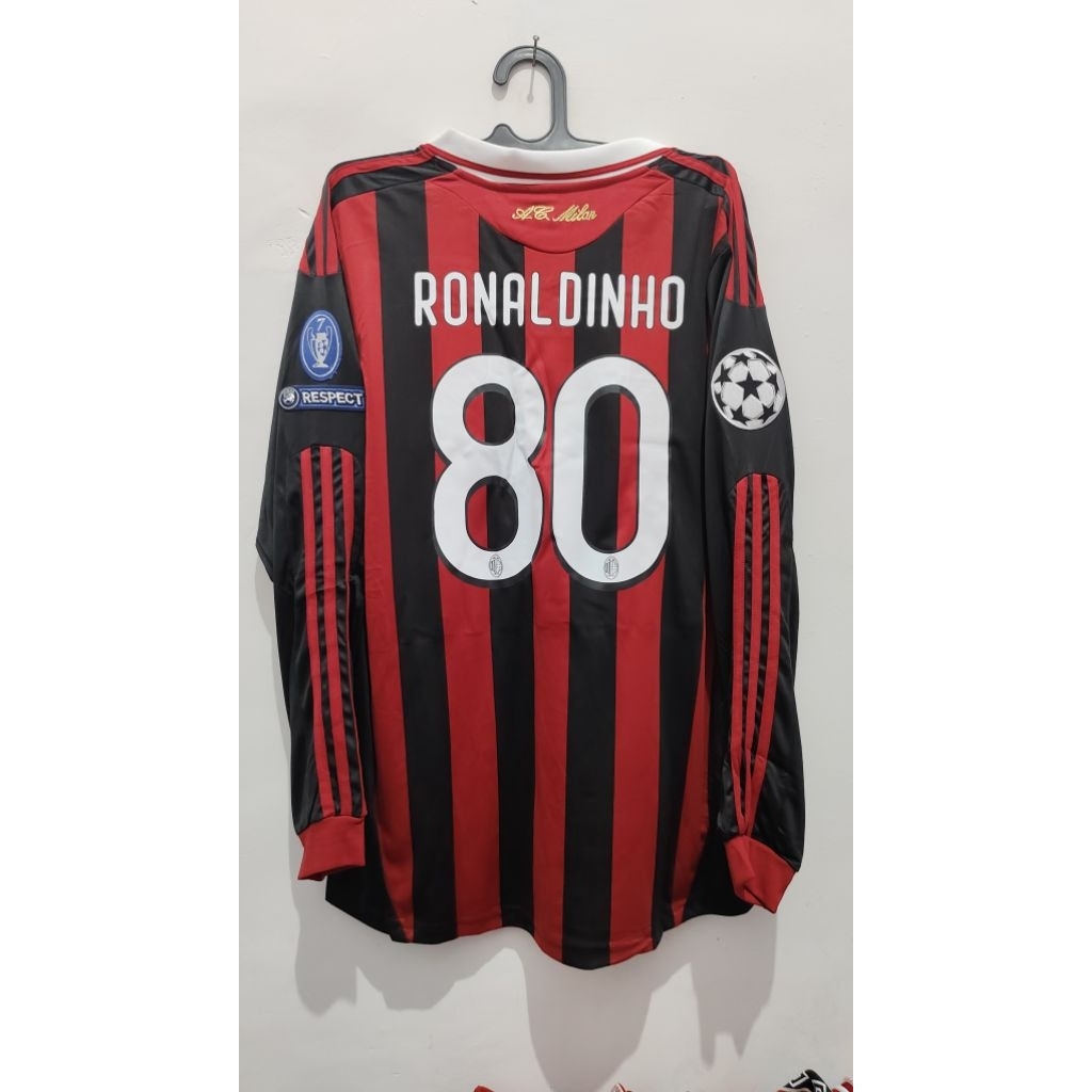 jersey retro Milan Ronaldinho size XL