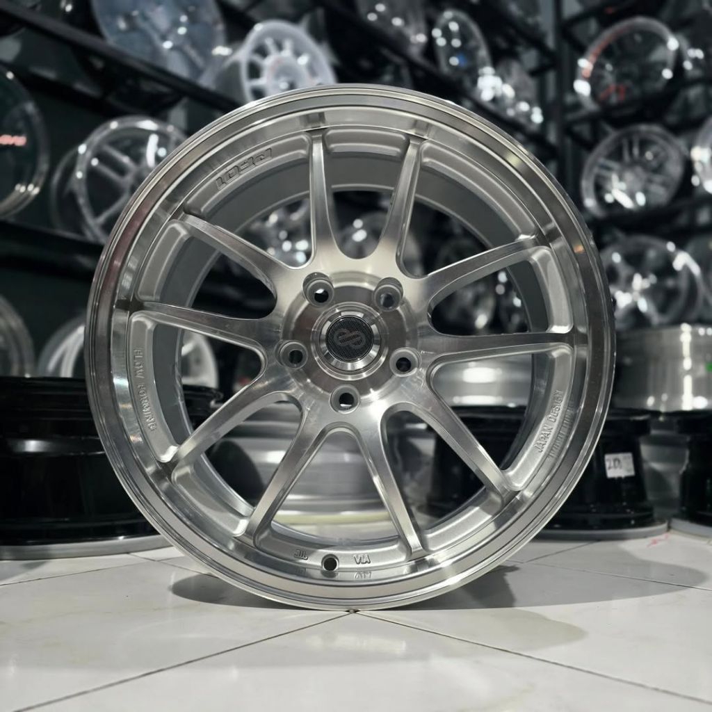 velg enkei pf01 FULL POLIS ring 17 lebar 8 velg mobil ring 17 pnp mobil reborn venturer Innova Zenix