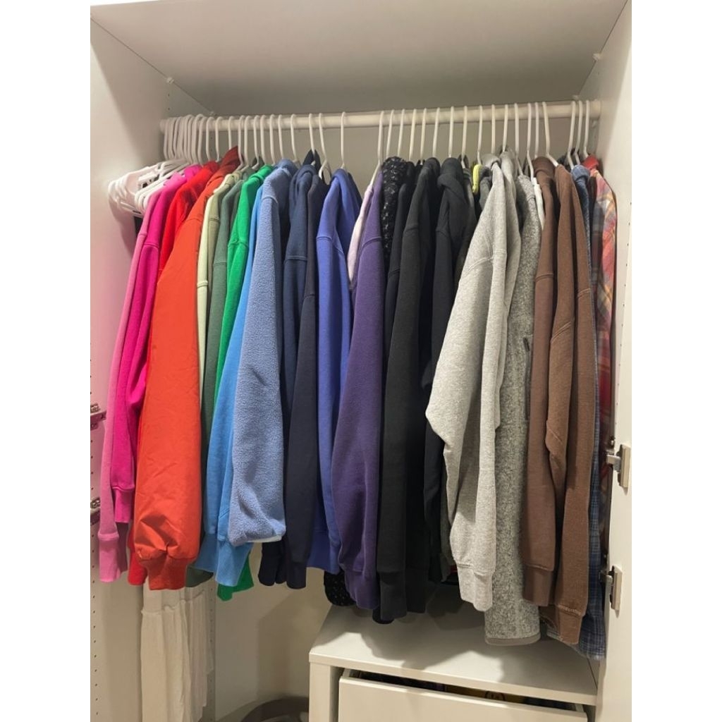 Hoodie ziper uniqlo