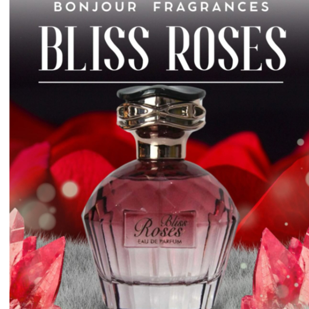 Parfume Bonjour Bliss Roses Extrait de Parfum 100ml Perfumes ORIGINAL 100%