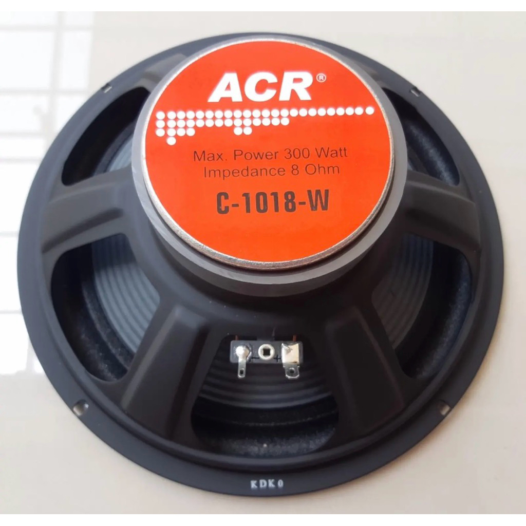 ACR C 1018 W speaker 10 inch woofer 300 watt 8 ohm speker 8” driver spiker 8 in acr original