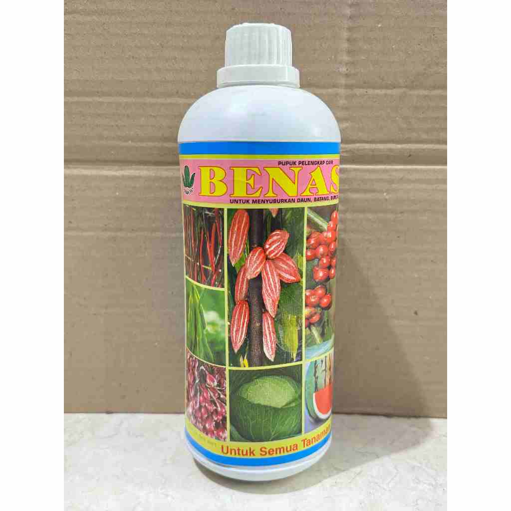 BENASIL Pupuk Pelengkap Cair Untuk Menyuburkan Daun, Batang, Bunga, Buah Dan Umbi 1 L