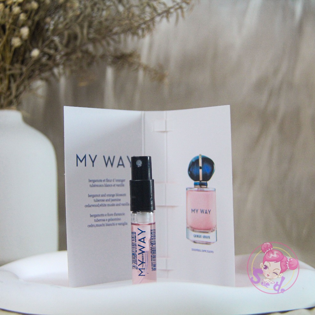 AMN My Way 2ML Parfum Unisex EDP Mini 100% Original Tester Parfum
