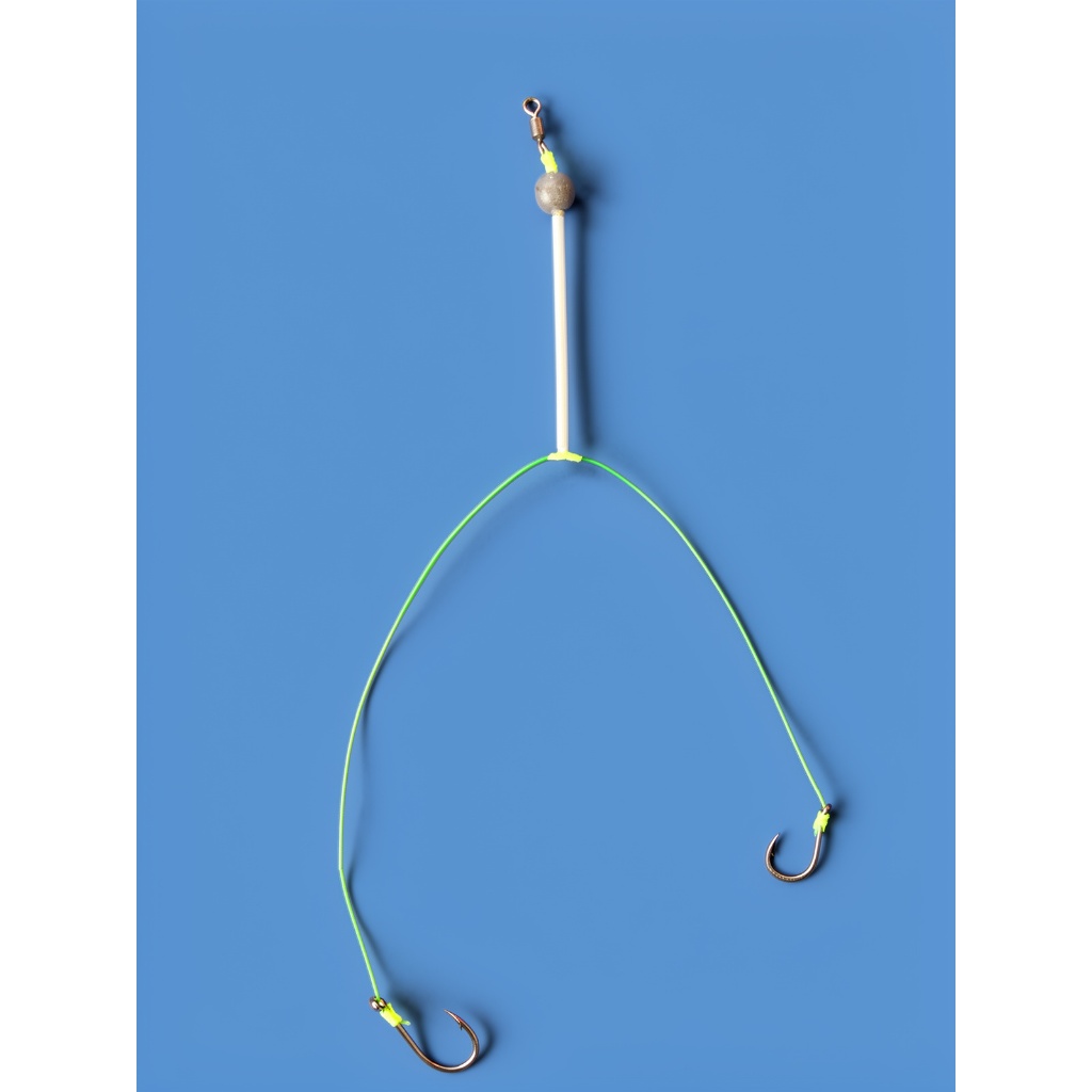 rangkaian pancing ikan nila