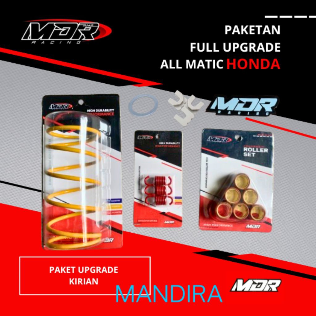 PAKET KIRIAN CVT ALL MATIC HONDA MANDIRA (MDR) RACING