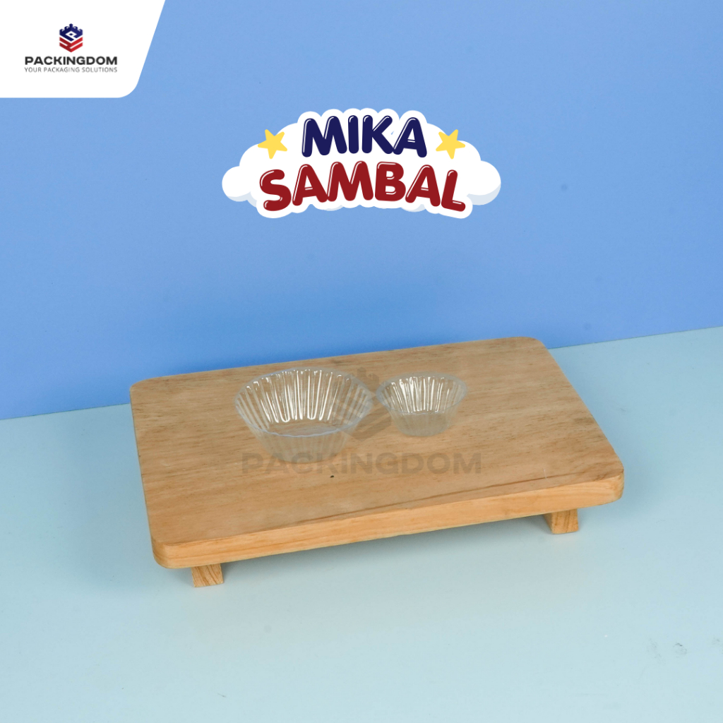 MIKA CUP SAMBAL / TRAY SAMBAL / PIRING SAMBAL Aneka Ukuran  ( Kecil - Tanggung - Besar )