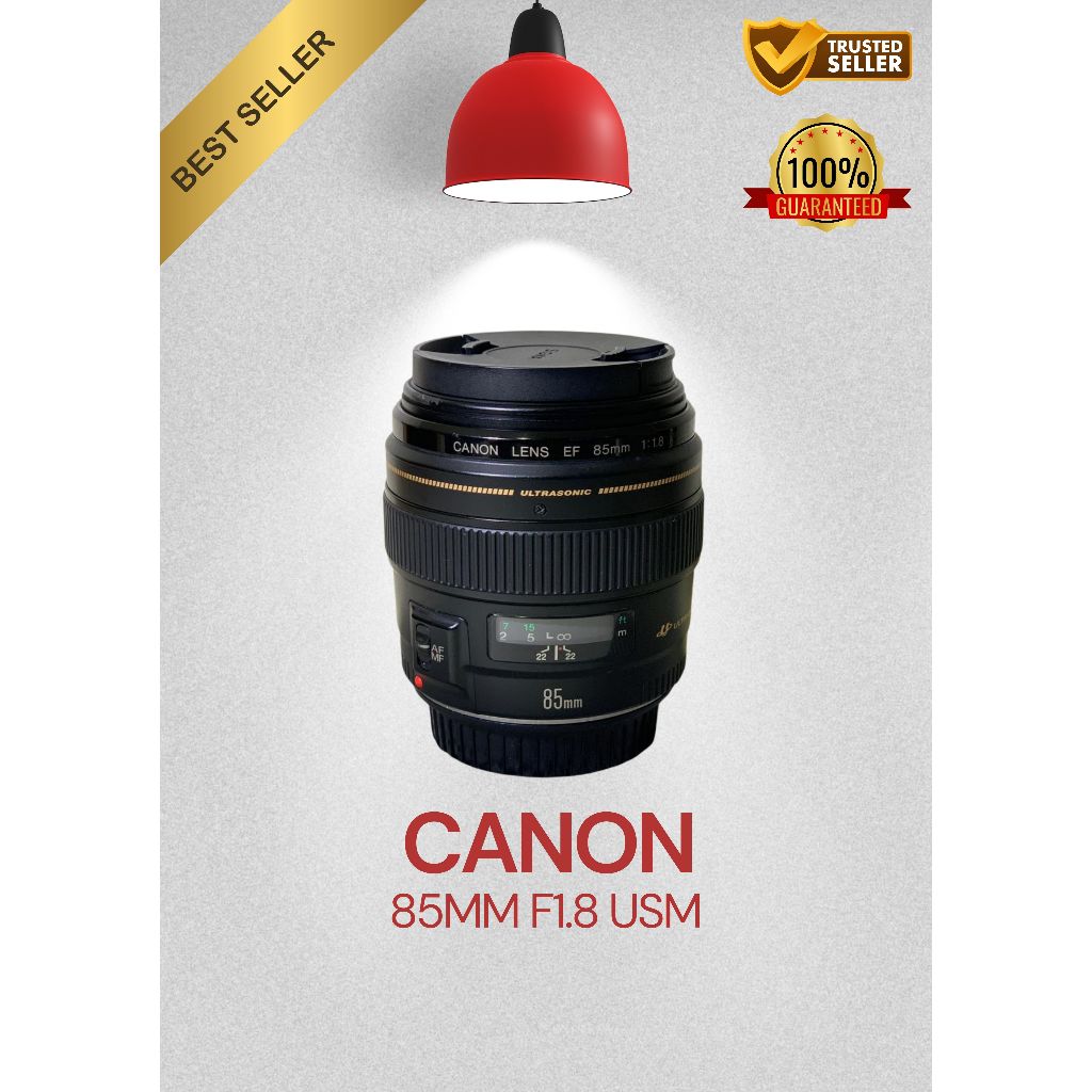 LENSA FIX CANON 85MM F1.8 USM