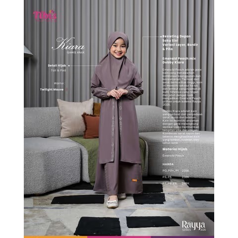 NIBRAS  KIARA GAMIS ANAK