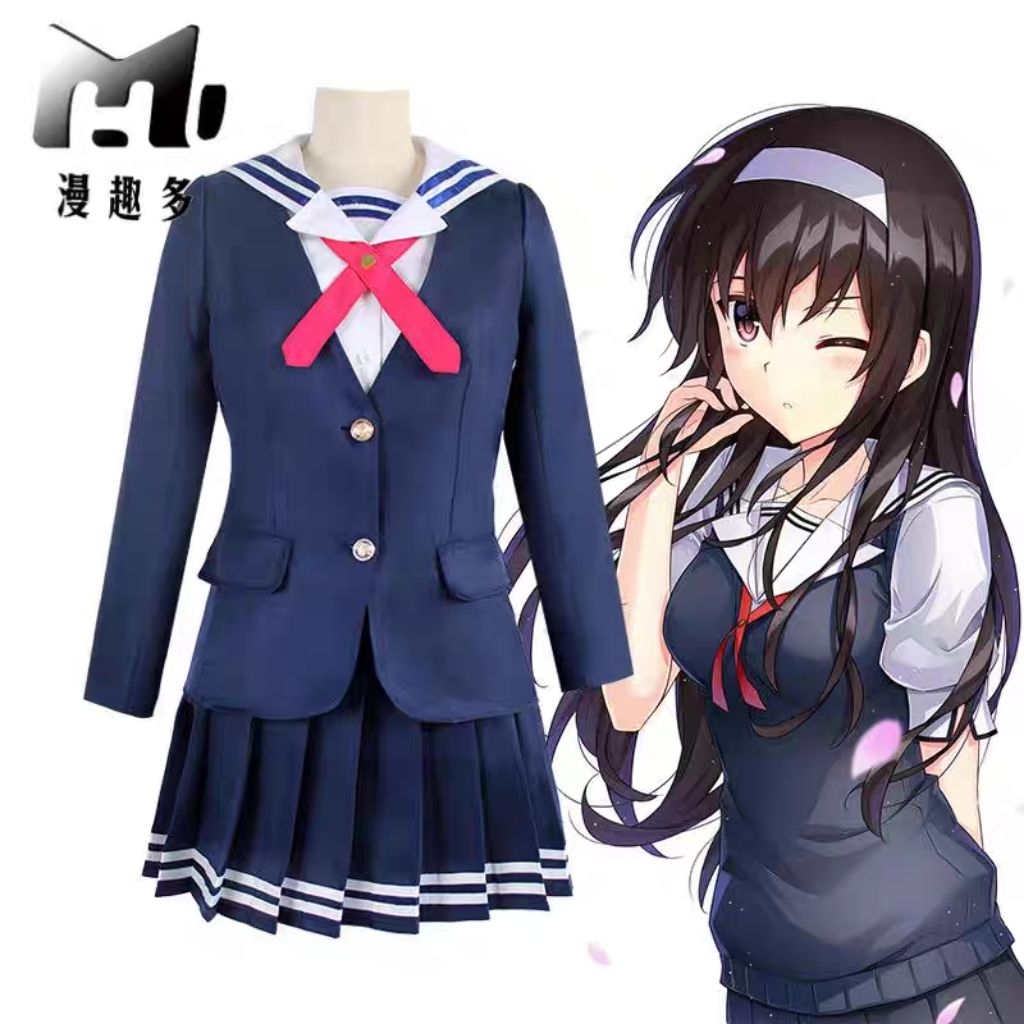 TOKOKOSTUM Saekano Megumi katou cosplay
