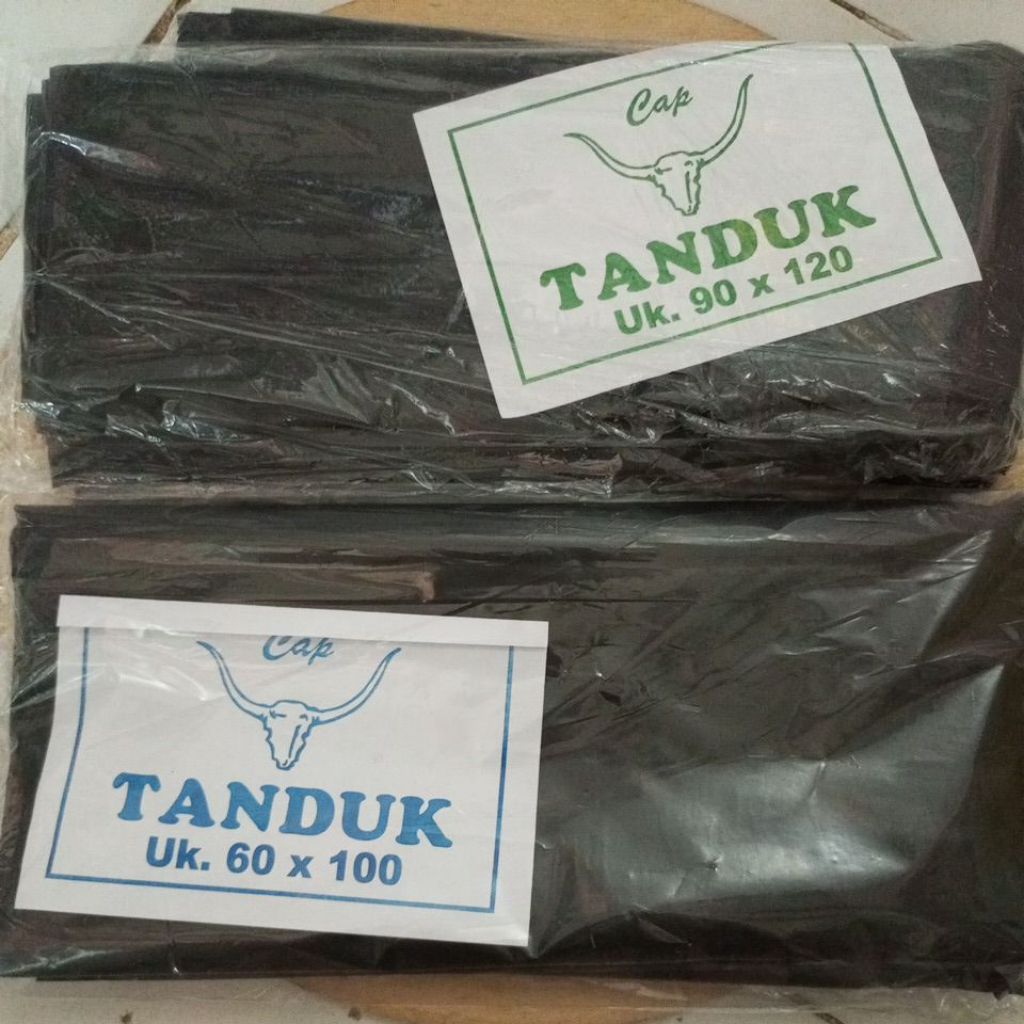 Plastik Sampah Hitam Ecer Size 60x100 & 90x100