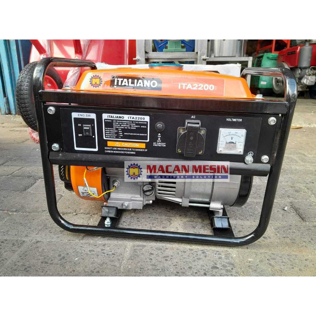 ITALIANO ITA 2200 – GENERATOR PORTABLE / GENSET PORTABEL OUTPUT 1000 WATT
