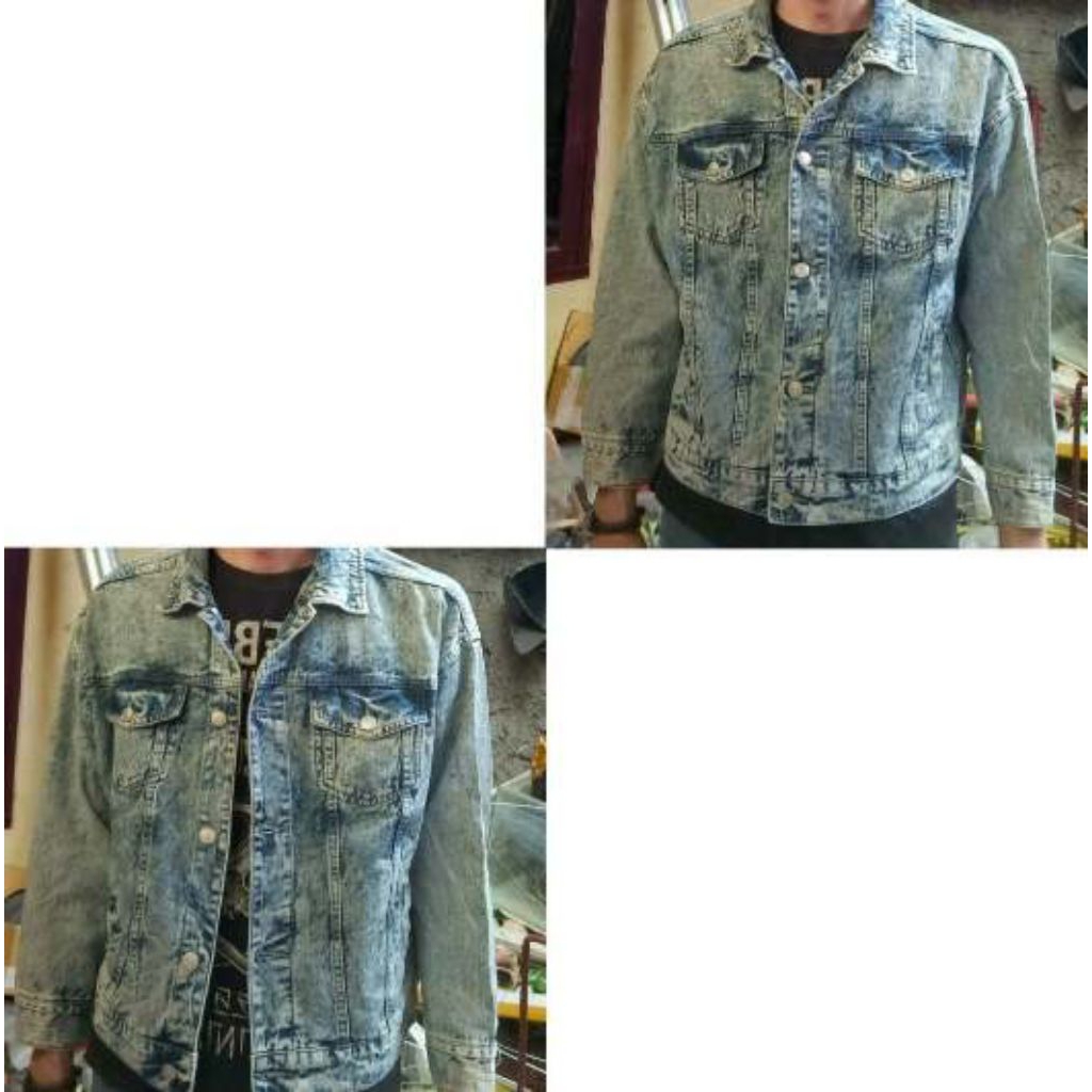 Jaket Jeans Denim Oversize COLZA