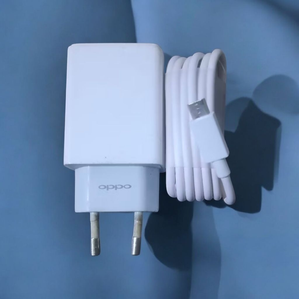 Charger Oppo 1A & 2A 10W ori 100% copotan HP + kabel Mikro USB