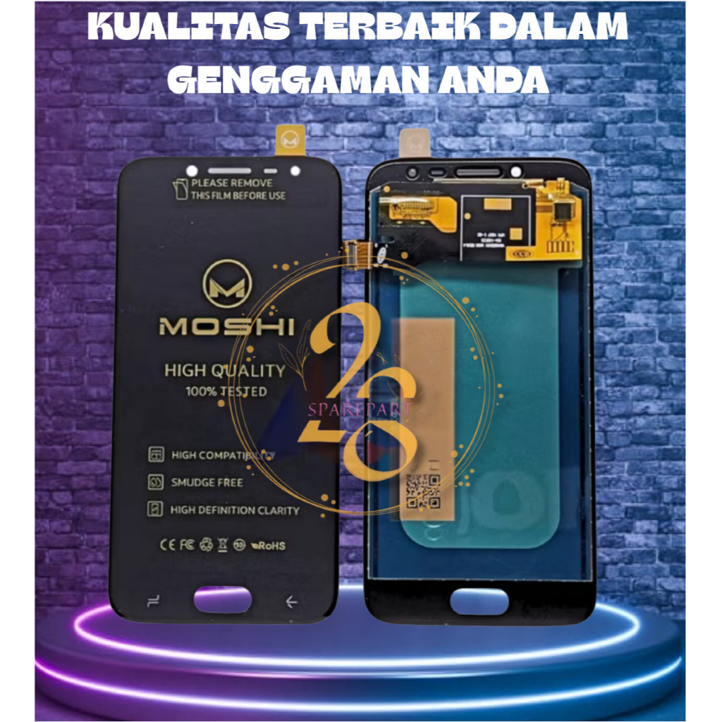 LCD FULSET SAMSUNG J2PRO / J250 AAA / J2 PRO ORIGINAL COMPLETE LCD+TOUCHSCREEN