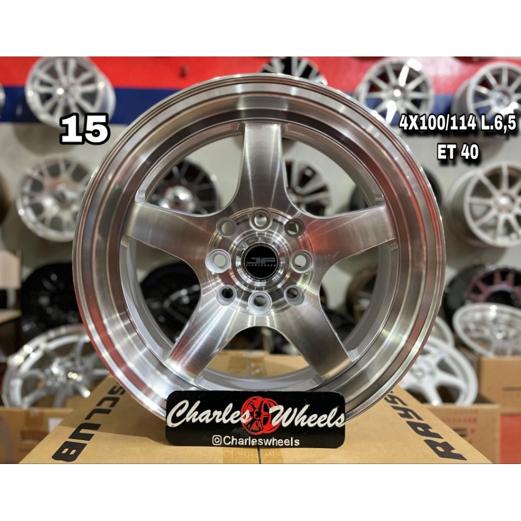 VELG JF LUXURY ADVAN GT RING 15 SP MACHINE