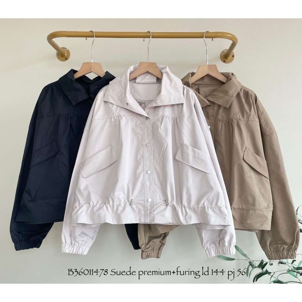 Jacket suede jumbo premium