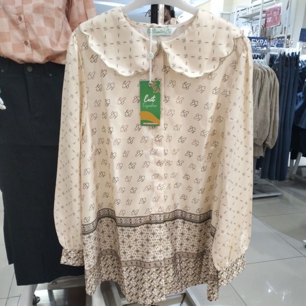 blouse wanita, blouse exit original