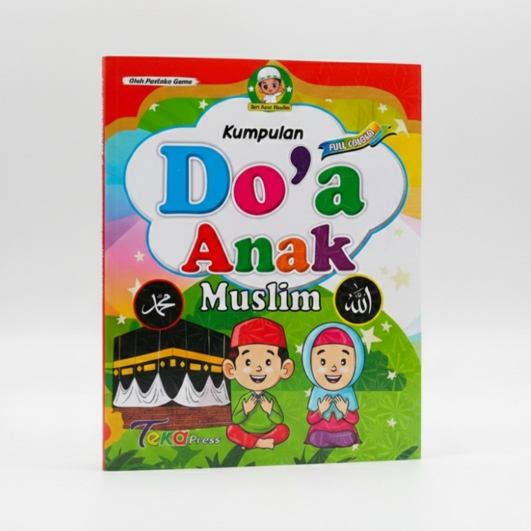 Buku Anak Kumpulan Doa Anak Muslim Doa Harian Anak Sholeh Full Color Dan Bergambar TP