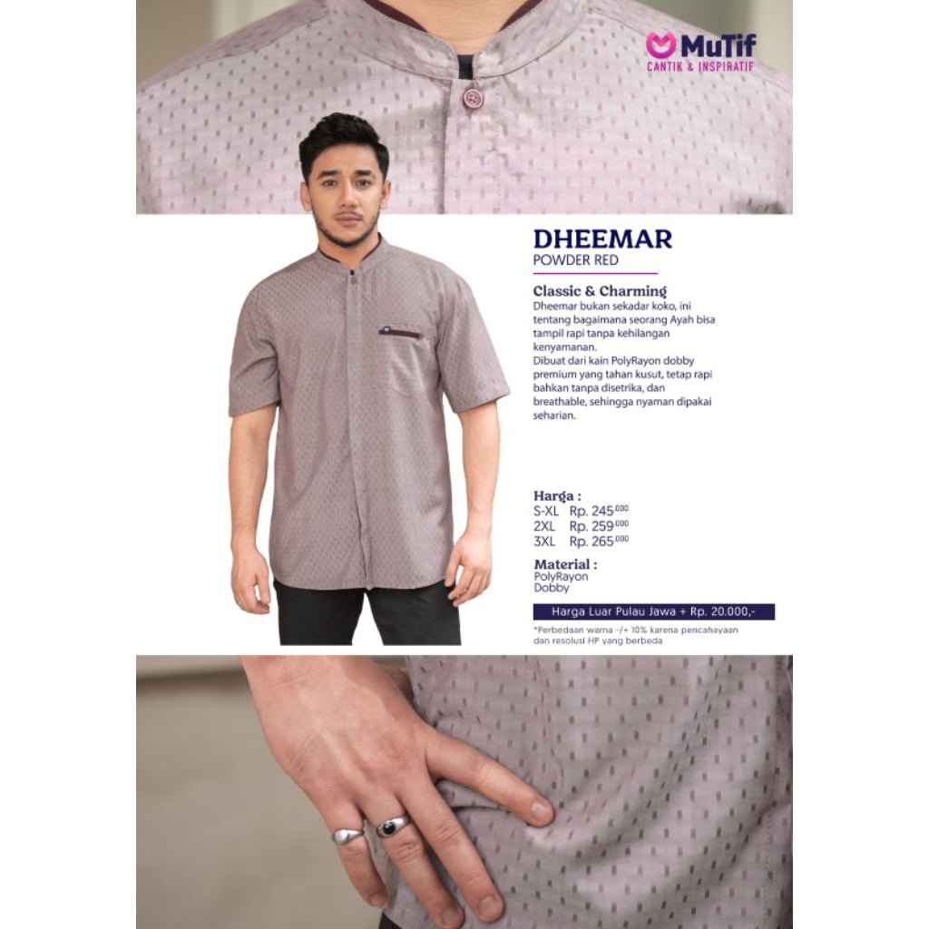 Baju sarimbit mutif Uzzah dheemar