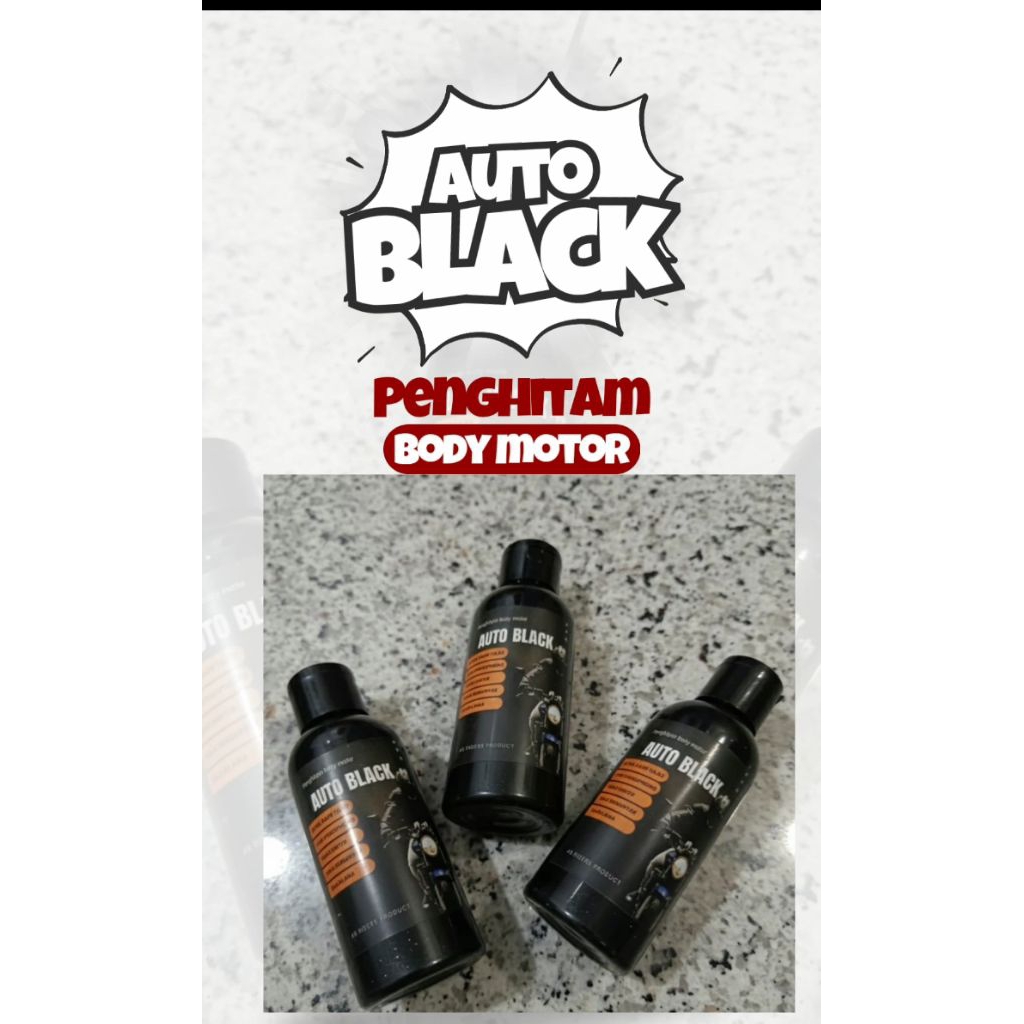 Penghitam body motor Auto Black Premium