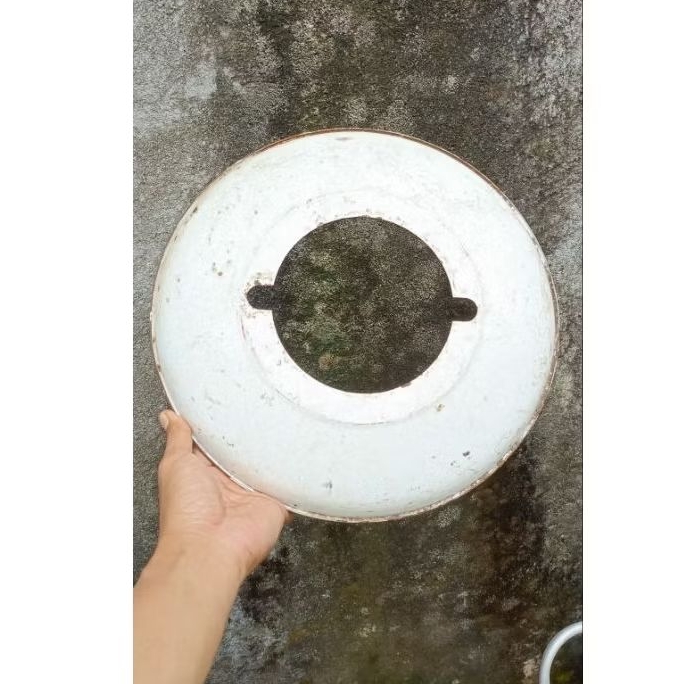 kap topi lampu petromak bekas lawas jadul