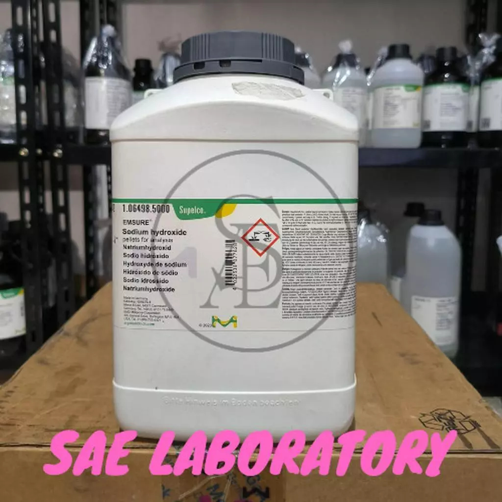 NATRIUM HIDROKSIDA / SODIUM HYDROXIDE / NaOH MERCK 1.06498.5000 MERCK 106498 5KG