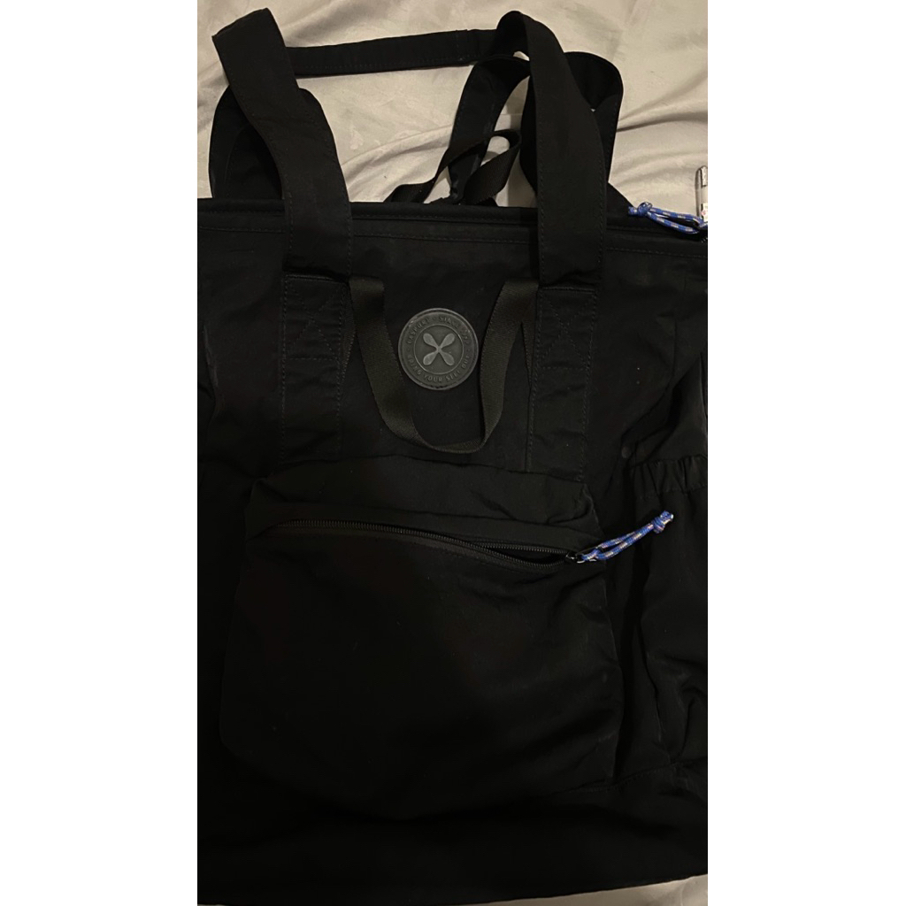 exsport daily totepack black preloved