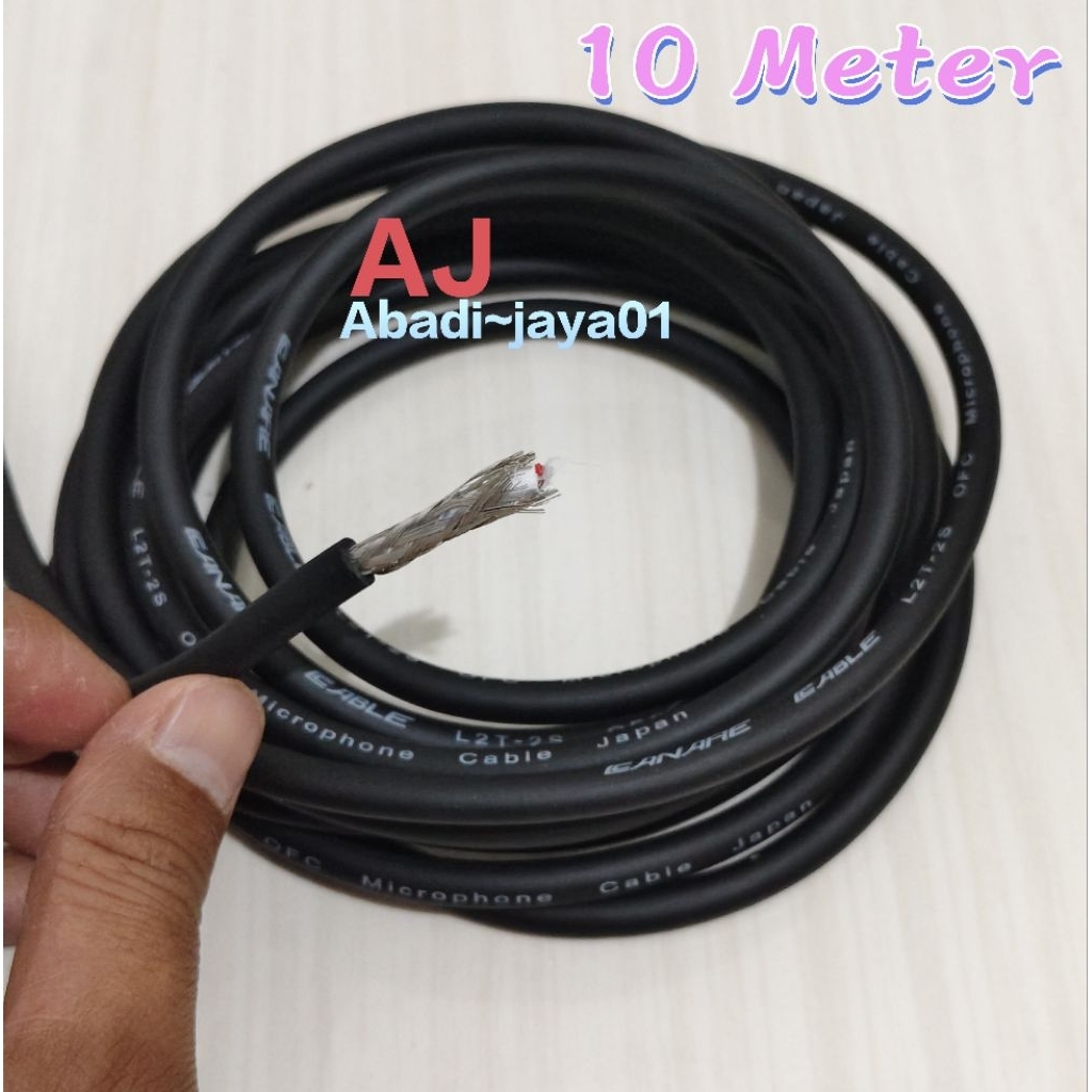 kabel Mic Audio Canare L2T-2S Original Cable Japan ( 10 Meter )