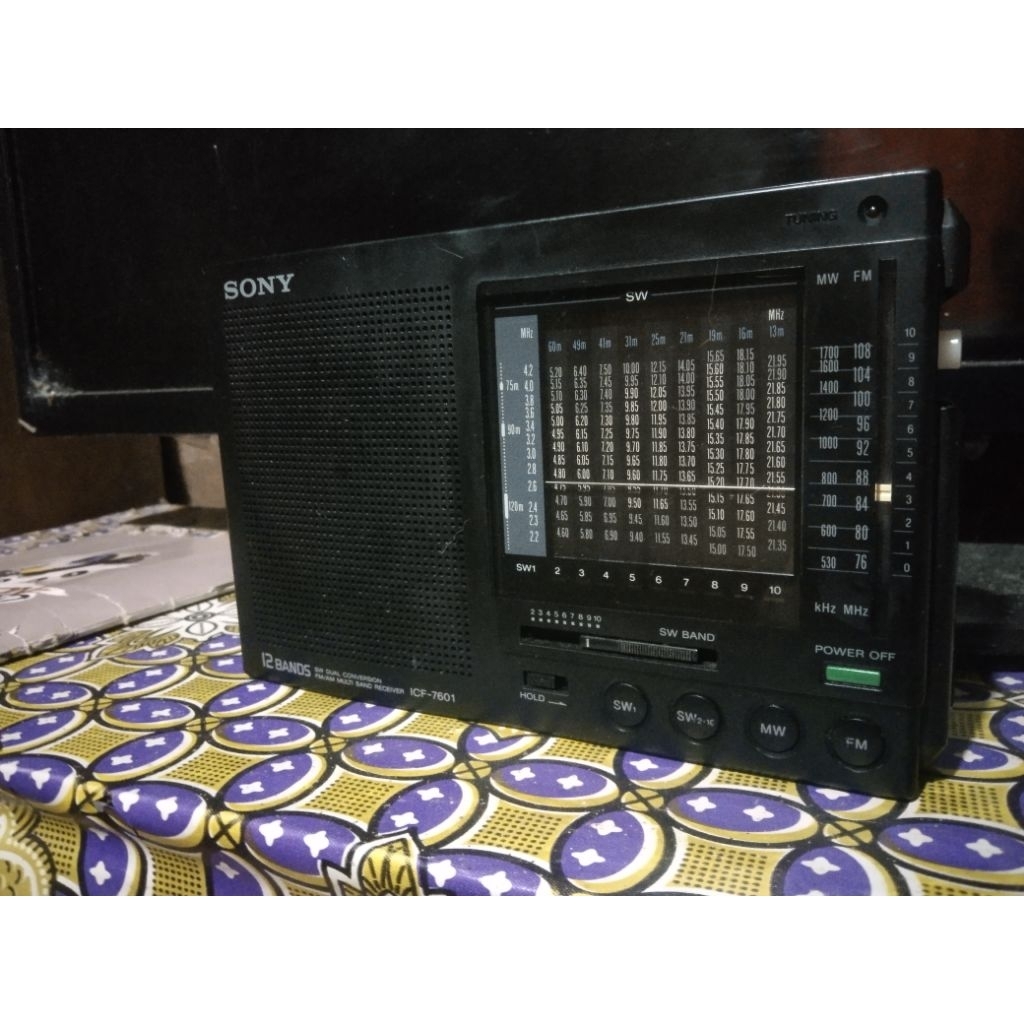 radio Sony icf 7601 second