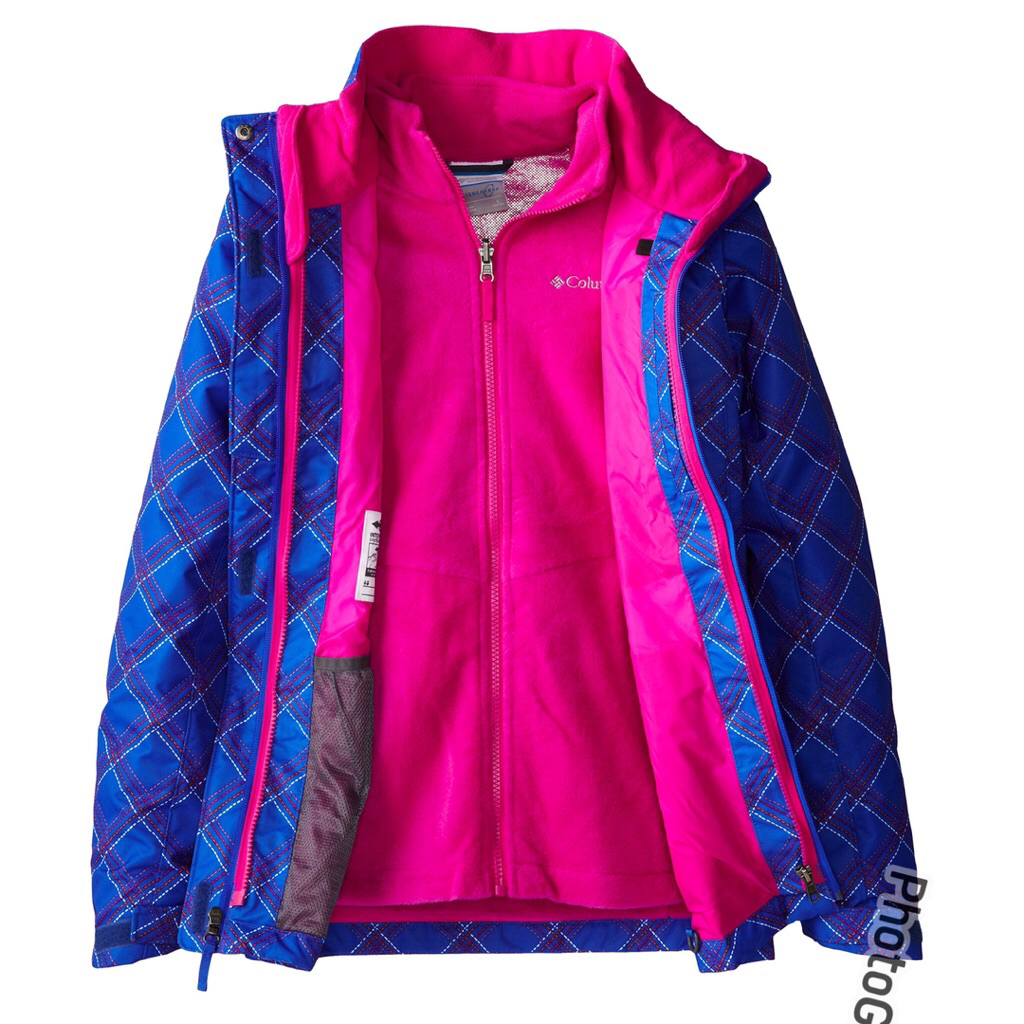 jaket winter anak Colombia 2in1