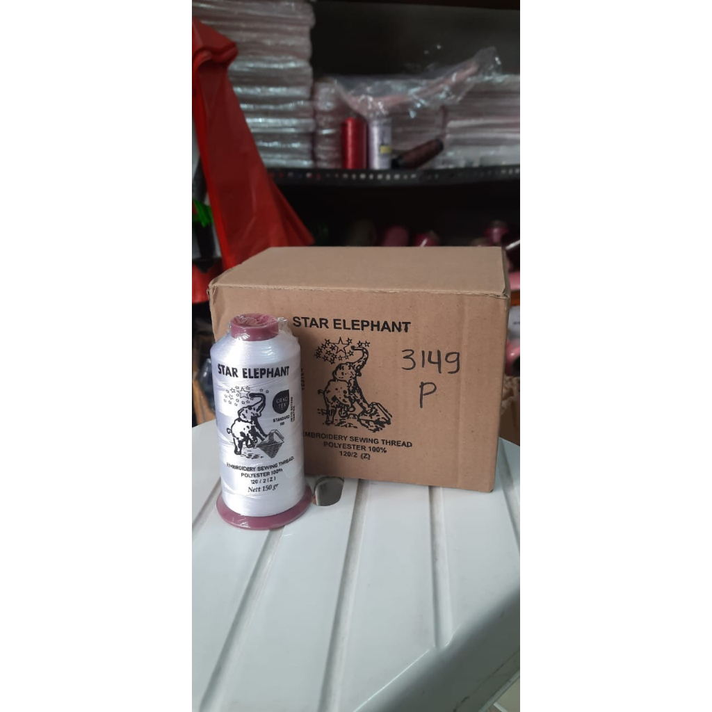 Benang Bordir star elephant