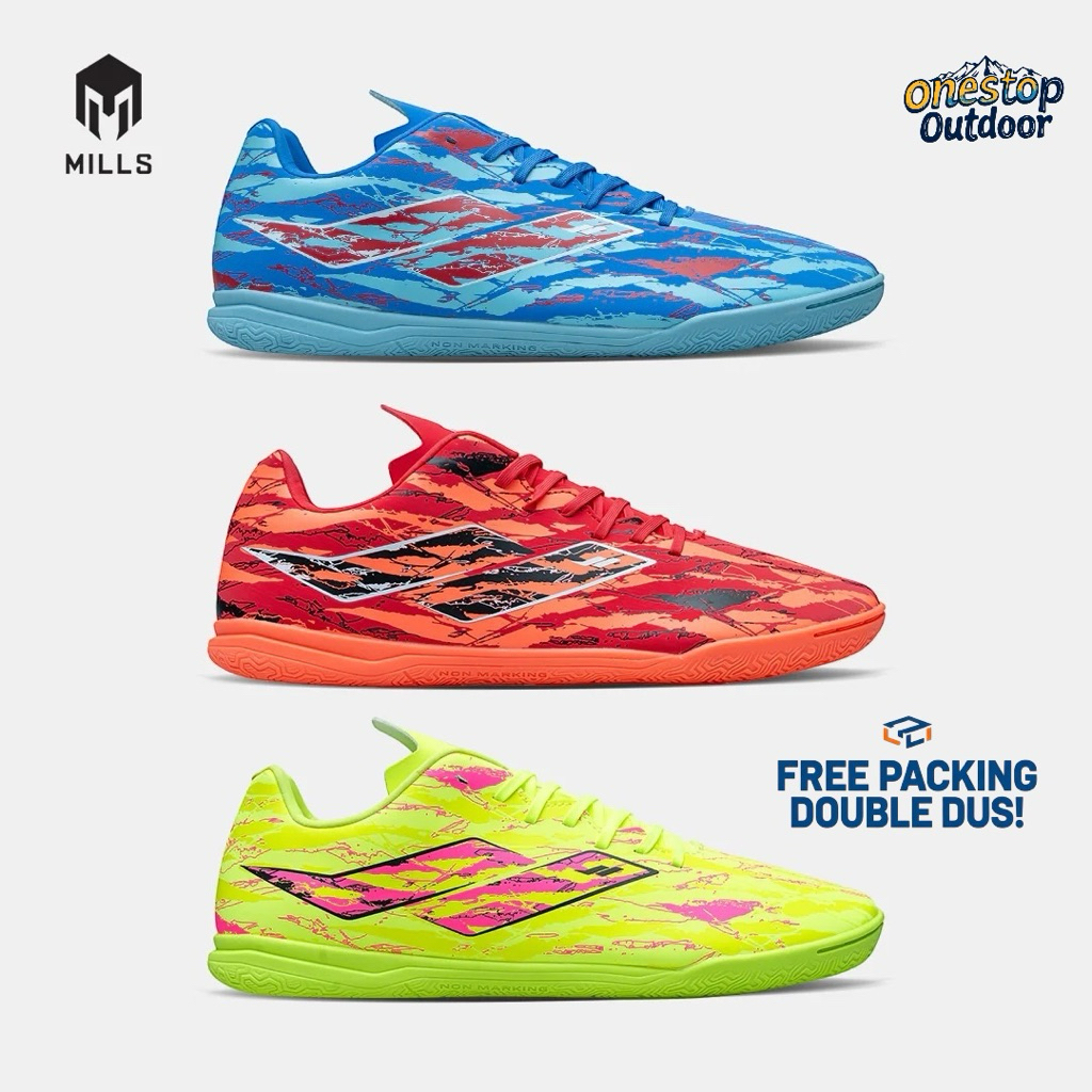 Sepatu Bola Mills Spyro - Sepatu Futsal Mills Spyro - Sepatu Sepak Bola Mills - Futsal Shoes Mills S