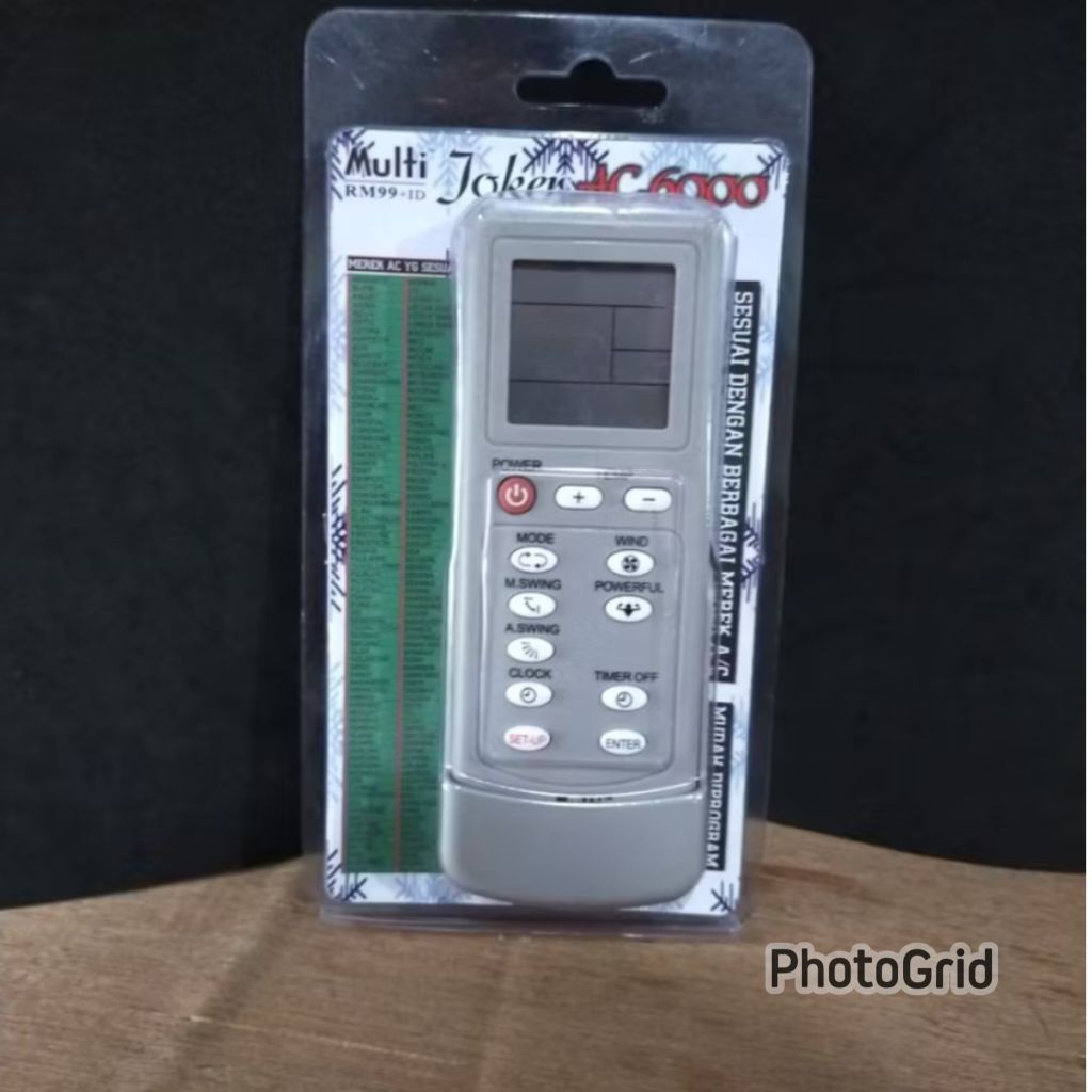 Remot AC multi universal Joker AC 6000 AC6000