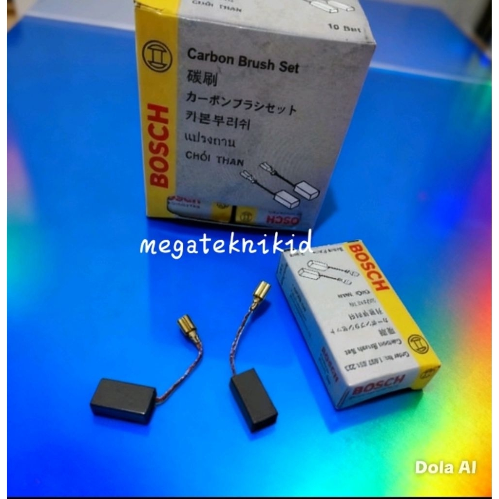 CARBON BRUSH GWS 6-100 CB GWS -100 BOSCH/ ARENG GERINDA BOSCH
