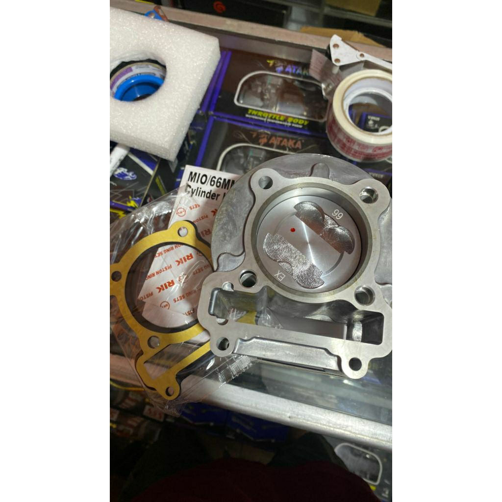 BLOK BORE UP MG RACING MIO SPORTY MIO SMILE MIO KARBU 58.5 MM 66MM