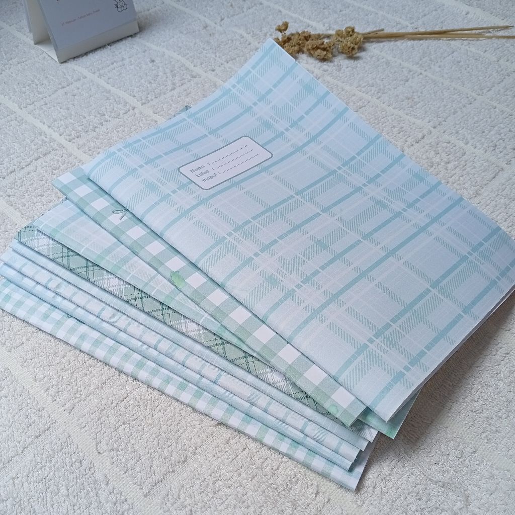 SAMPUL BUKU AESTHETIC | SAMPUL BUKU WARNA HIJAU | SAMPUL BUKU KOREAN STYLE | SAMPUL BUKU CANTIK | SA