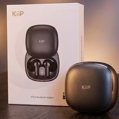 KiiP DTS12 TWS Bluetooth Headset - Hitam