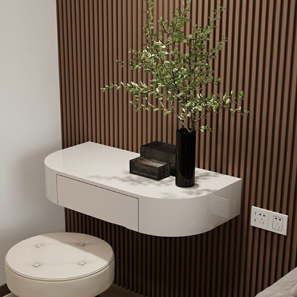 Meja Rias sudut lengkung SINARA minimalis