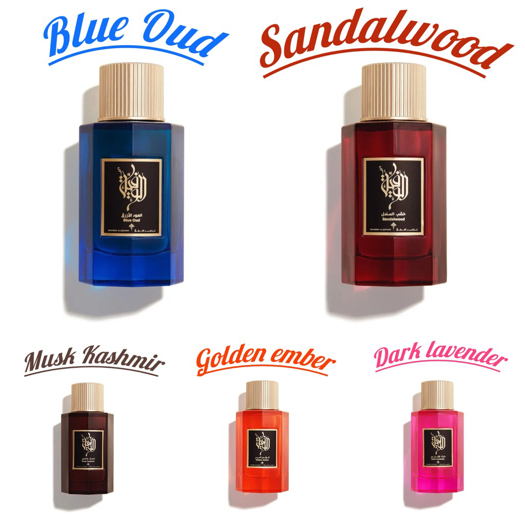 BLUE OUD IBRAHIM AL QURASHI / MUSK KHASMIR IBRAHIM AL QURASHI  / SANDALWOOD IBRAHIM AL QURASHI / DAR