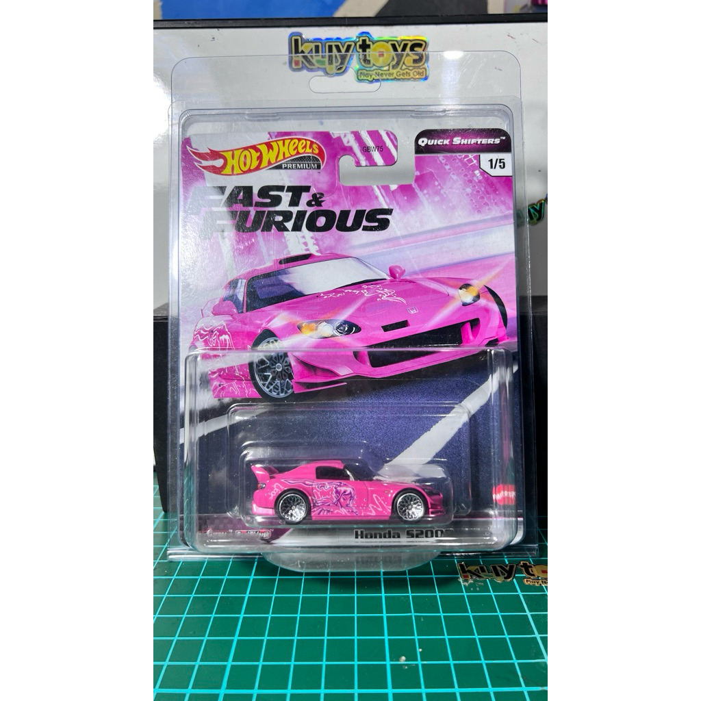 Hot Wheels Honda S2000 Suki Fast & Furious - Premium (Ban Karet) [MINUS]