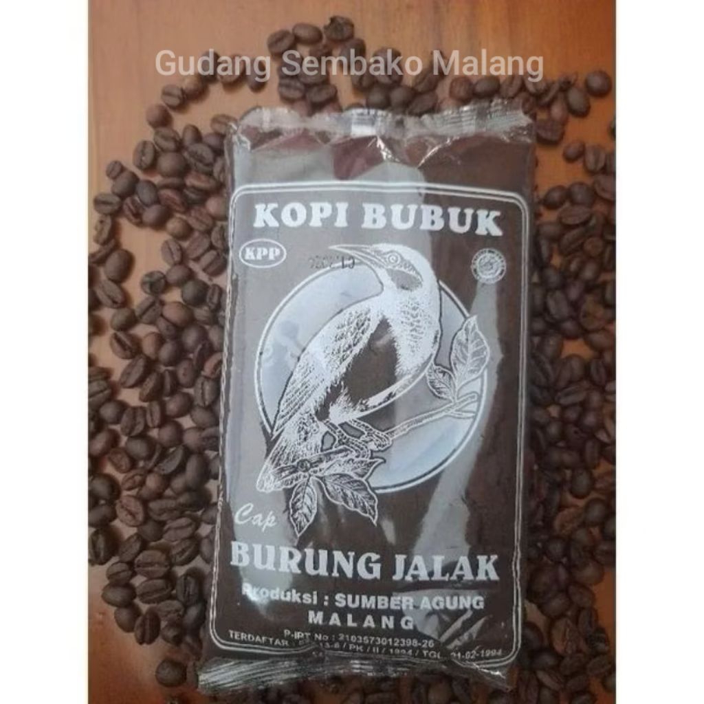 Kopi Bubuk cap Jalak 200gr KHAS MALANG / OLEH - OLEH MALANG / Grosir Kopi bubuk murah / Cap Jalak ko