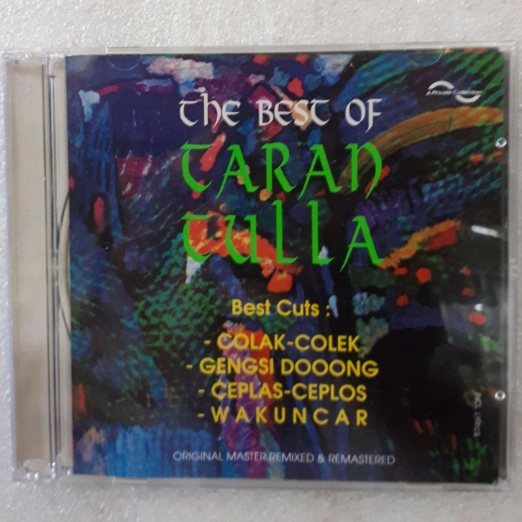 CD THE BEST OF TARANTULA CAMELIA MALIK & REYNOLD PANGGABEAN