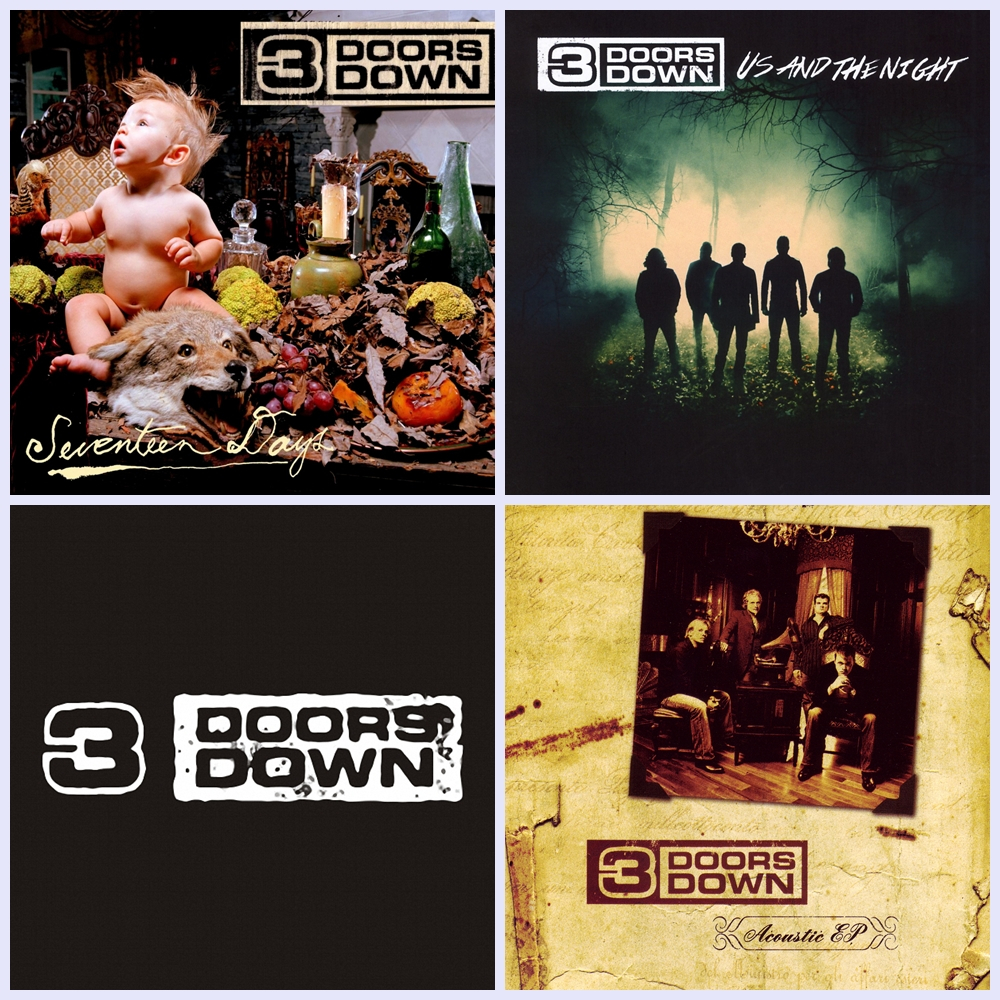 CD 3 Doors Down - Album 1 Compact Disc 1997 - 2016