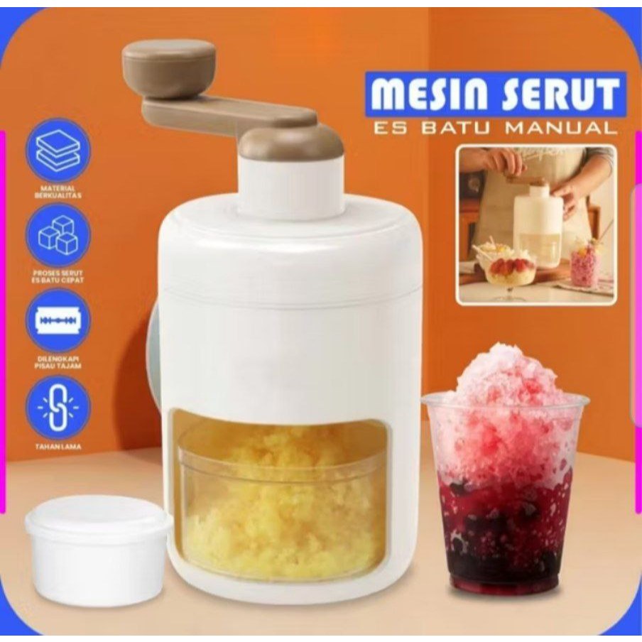Frozz pembuat es serut/Alat Serut Es Batu Manual 500 ML