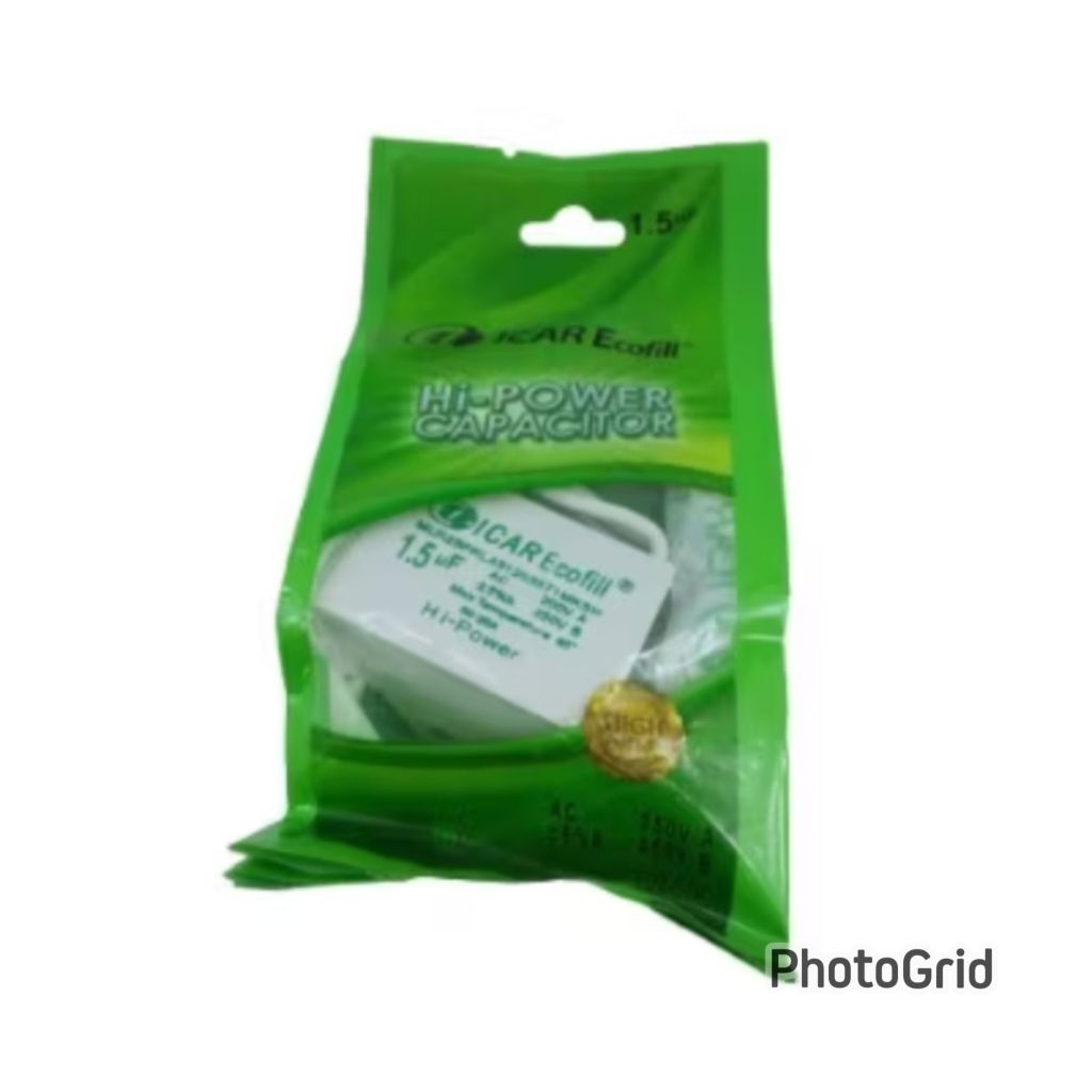 Kapasitor Capasitor kotak Icar Ecofill 1,5 uf 1,5uf 1.5uf 1.5 uf